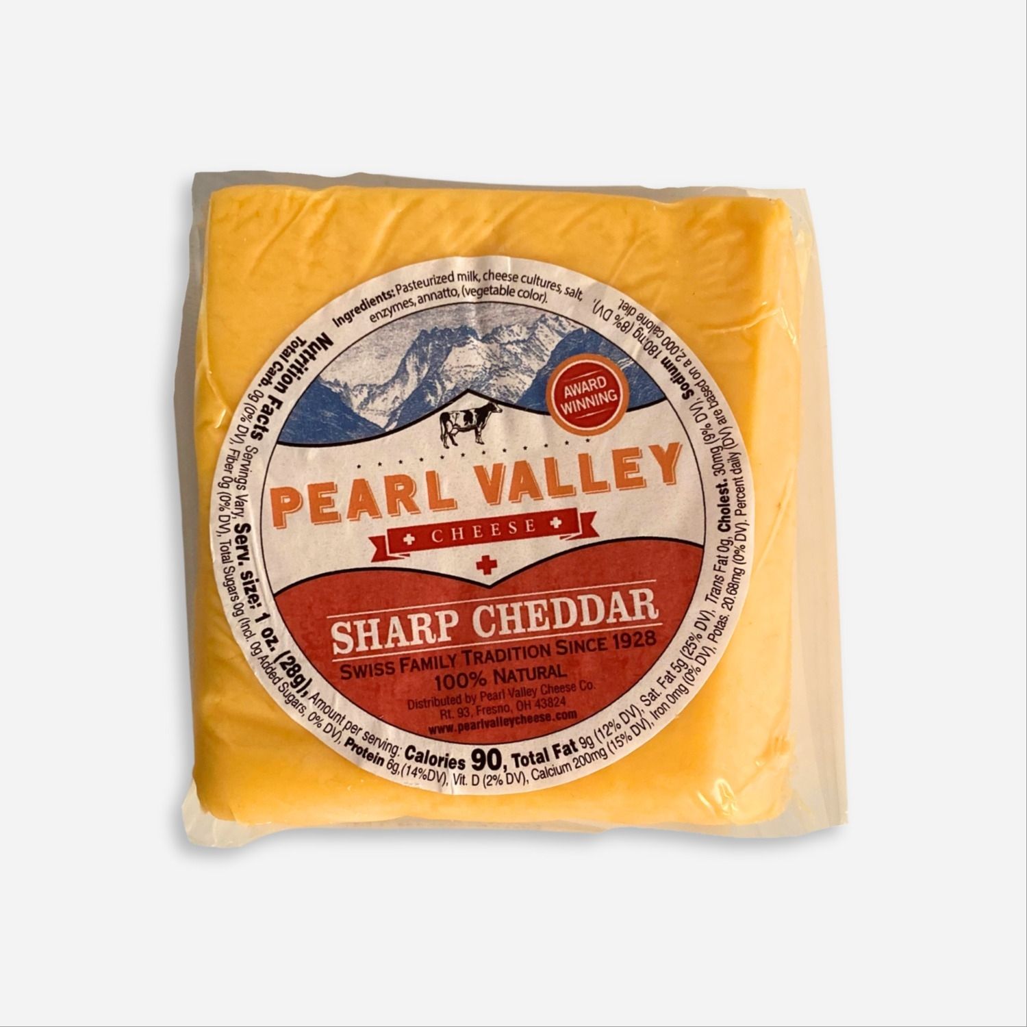 cheddar Harvie | Harvie Sharp Orange Cheddar